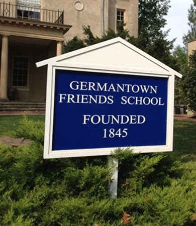 Germantown Friends School标志