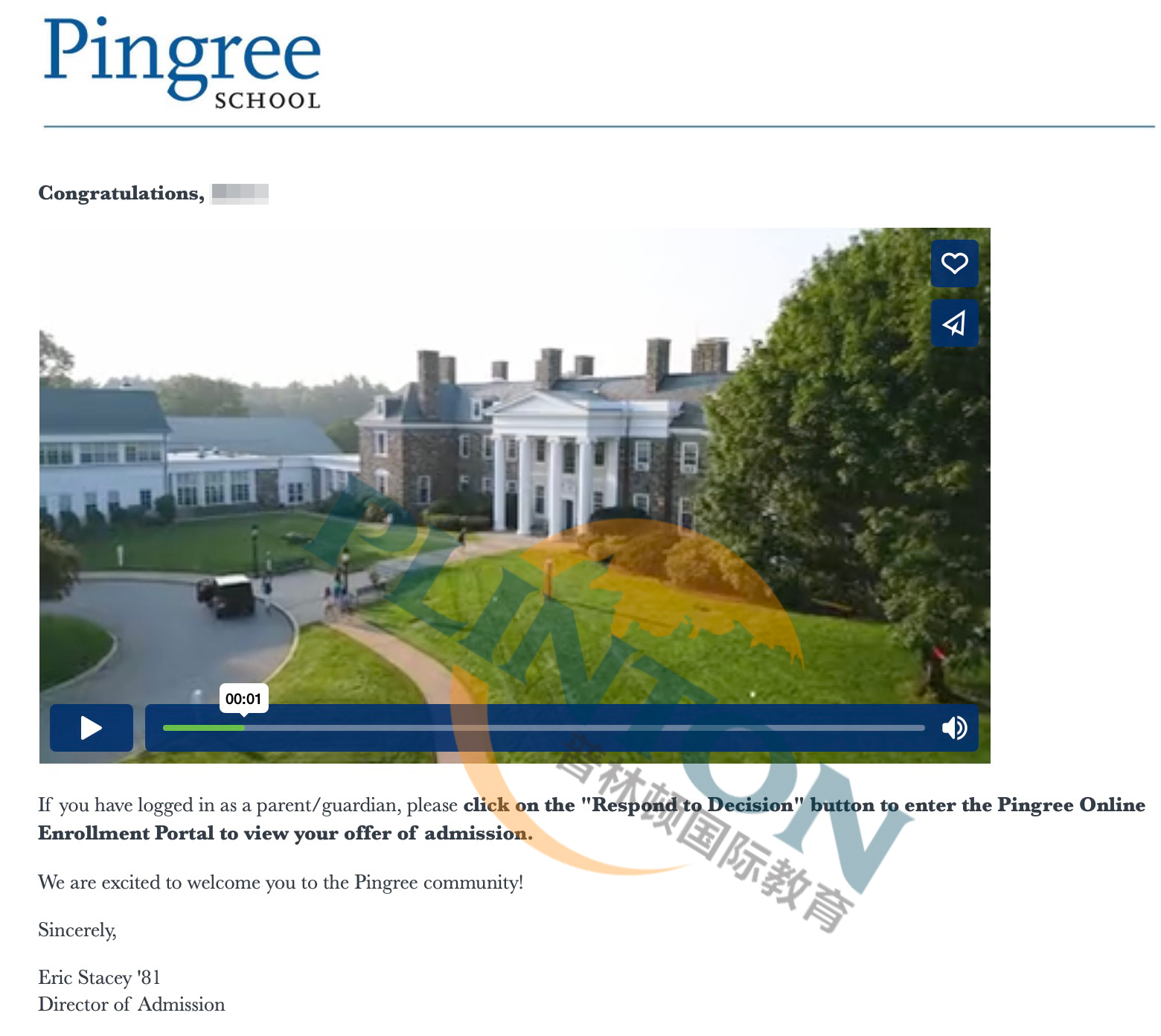 Pingree School 平格力学校